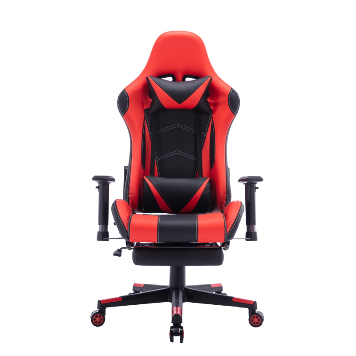 Καρέκλα γραφείου gaming Zeldo pakoworld pu μαύρο-κόκκινο 66x56x135εκ Καρέκλα γραφείου gaming Zeldo pakoworld pu μαύρο-κόκκινο 66x56x135εκ