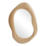 Καθρέπτης οβάλ Enola pakoworld mdf σε φυσική απόχρωση 54x2.5x80εκ Καθρέπτης οβάλ Enola pakoworld mdf σε φυσική απόχρωση 54x2.5x80εκ
