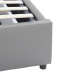 Κρεβάτι Circe pakoworld PU γκρι με αποθηκευτικό χώρο 150x200εκ Κρεβάτι Circe pakoworld PU γκρι με αποθηκευτικό χώρο 150x200εκ