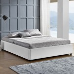 Κρεβάτι Circe pakoworld PU λευκό με αποθηκευτικό χώρο 150x200εκ Κρεβάτι Circe pakoworld PU λευκό με αποθηκευτικό χώρο 150x200εκ