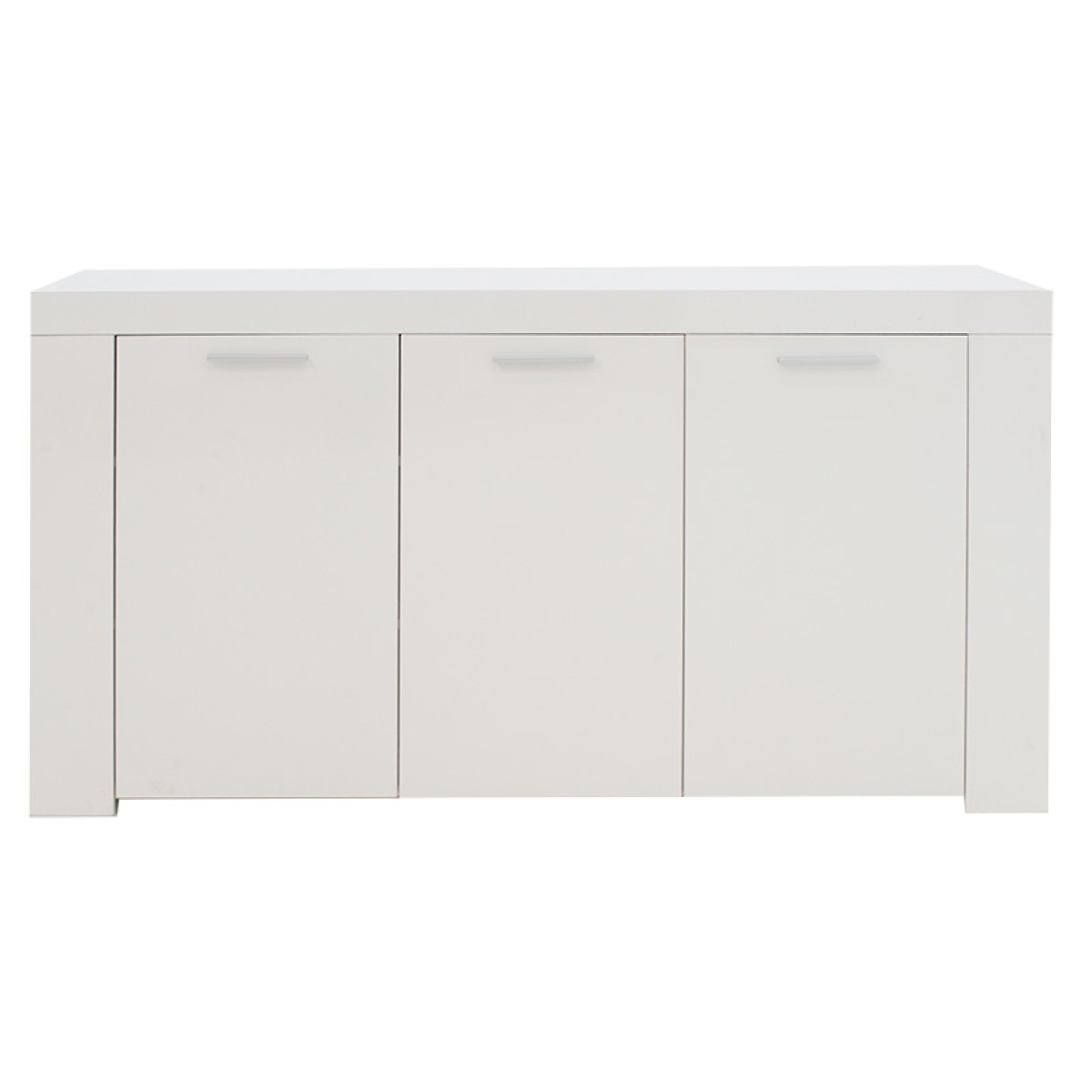 Μπουφές Joanna pakoworld λευκό 144x42x80εκ Μπουφές Joanna pakoworld λευκό 144x42x80εκ
