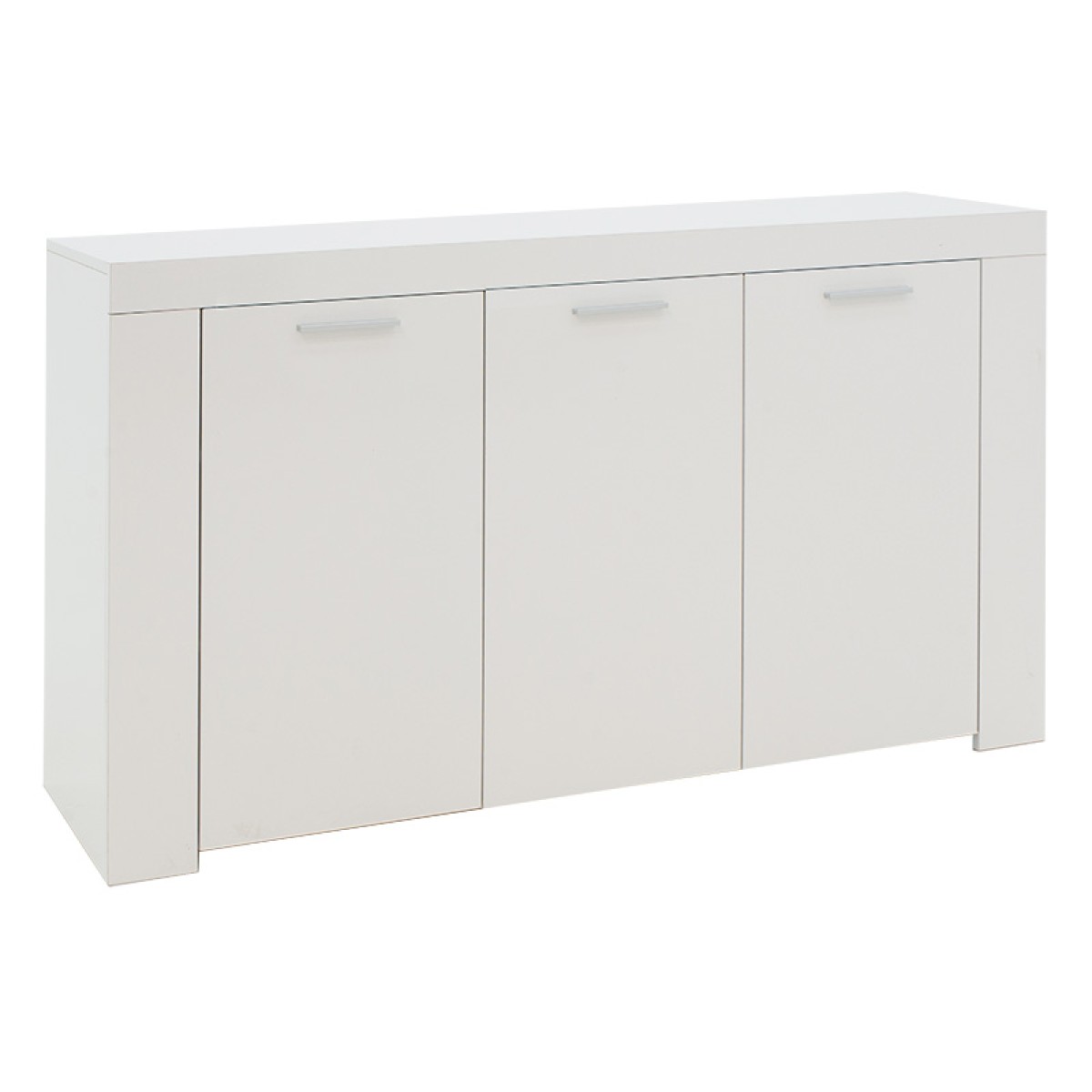 Μπουφές Joanna pakoworld λευκό 144x42x80εκ Μπουφές Joanna pakoworld λευκό 144x42x80εκ
