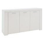 Μπουφές Joanna pakoworld λευκό 144x42x80εκ Μπουφές Joanna pakoworld λευκό 144x42x80εκ