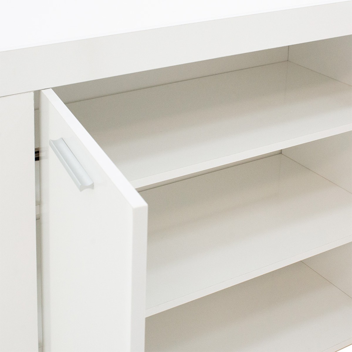 Μπουφές Joanna pakoworld λευκό 144x42x80εκ Μπουφές Joanna pakoworld λευκό 144x42x80εκ