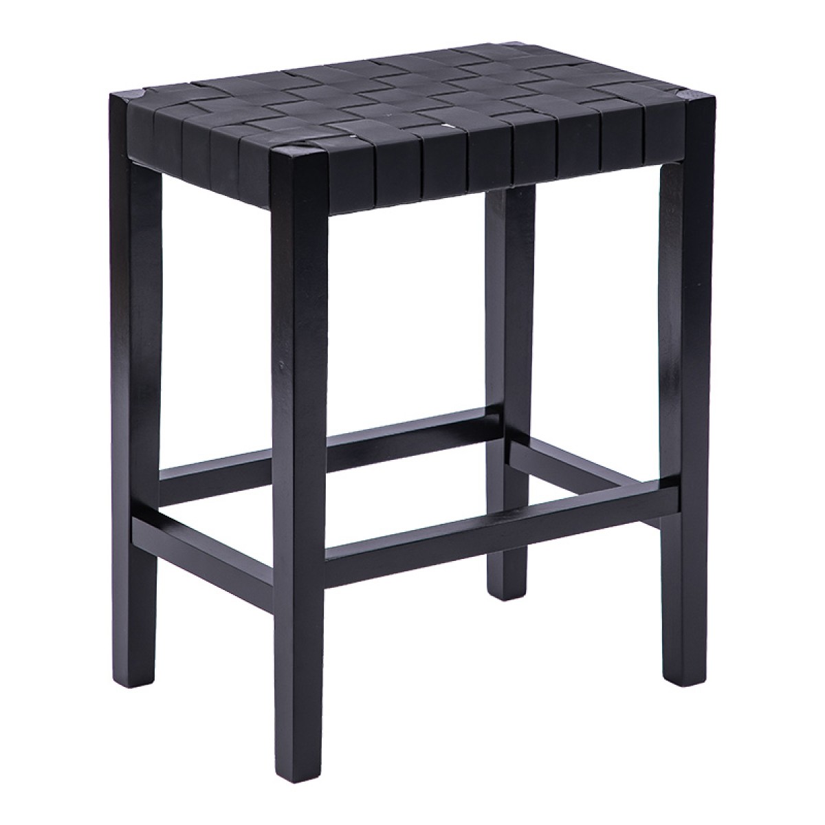 Σκαμπό Ridley pakoworld ξύλο-pu μαύρο 51x34x61.5εκ Σκαμπό Ridley pakoworld ξύλο-pu μαύρο 51x34x61.5εκ