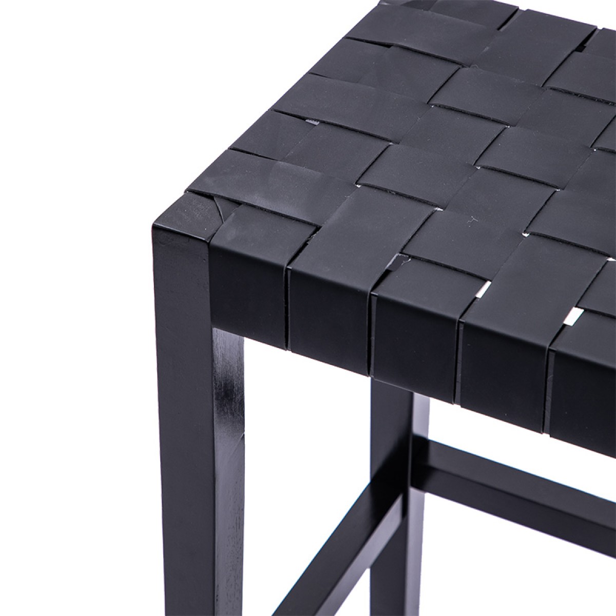 Σκαμπό Ridley pakoworld ξύλο-pu μαύρο 51x34x61.5εκ Σκαμπό Ridley pakoworld ξύλο-pu μαύρο 51x34x61.5εκ