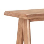 Τραπέζι Bar Winslow pakoworld ξύλο rubberwood ανοικτό καρυδί 120x45x100εκ Τραπέζι Bar Winslow pakoworld ξύλο rubberwood ανοικτό καρυδί 120x45x100εκ
