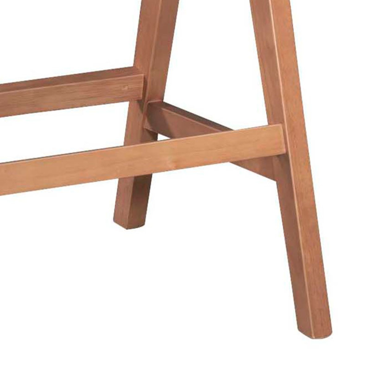 Σκαμπό bar Winslow pakoworld ξύλο rubberwood ανοικτό καρυδί-pvc rattan φυσικό-ύφασμα γκρι Σκαμπό bar Winslow pakoworld ξύλο rubberwood ανοικτό καρυδί-pvc rattan φυσικό-ύφασμα γκρι