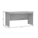 Γραφείο εργασίας Payton pakoworld sonoma 150x72.5x76εκ Γραφείο εργασίας Payton pakoworld sonoma 150x72.5x76εκ