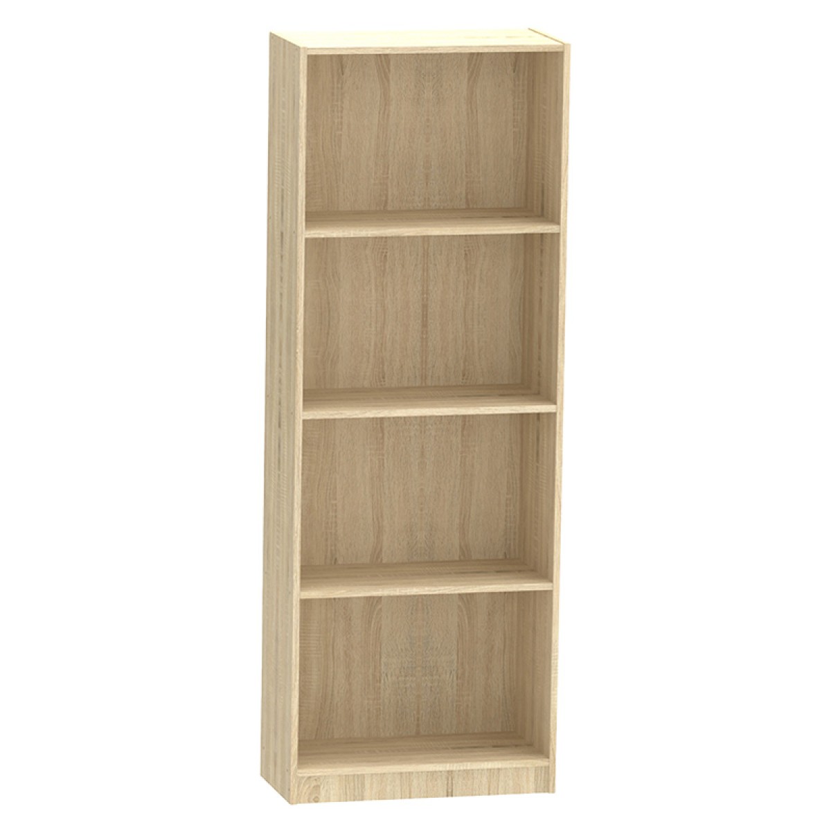 Βιβλιοθήκη Presley pakoworld sonoma 60x30x167εκ Βιβλιοθήκη Presley pakoworld sonoma 60x30x167εκ