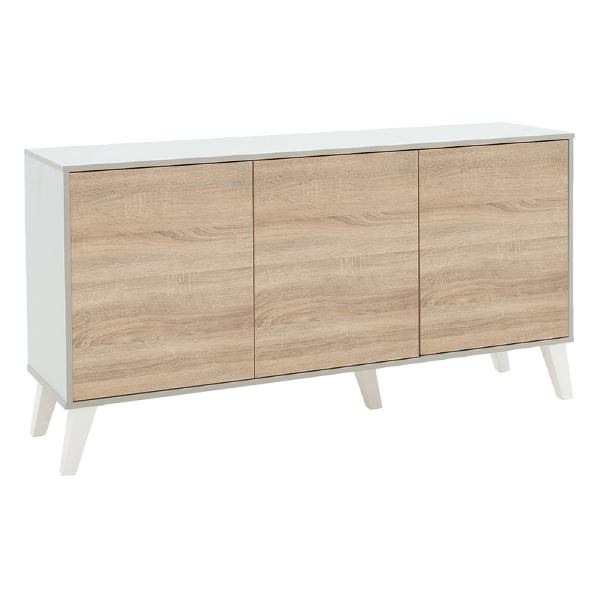 Μπουφές Billie pakoworld sonoma-γκρι 149x40x77εκ Μπουφές Billie pakoworld sonoma-γκρι 149x40x77εκ
