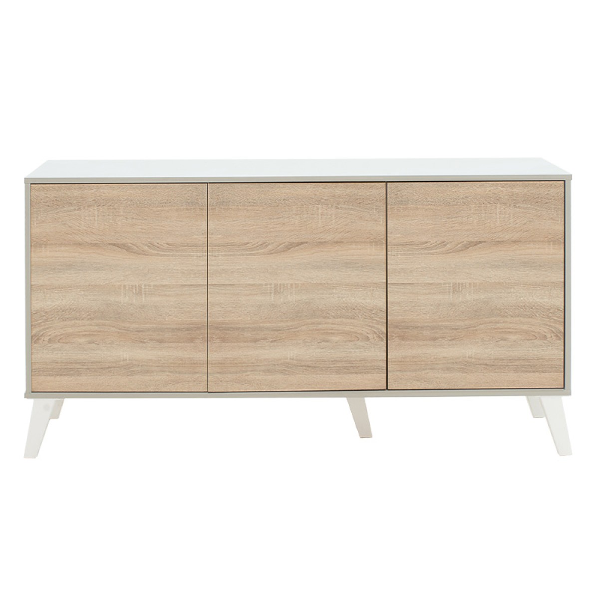 Μπουφές Billie pakoworld sonoma-γκρι 149x40x77εκ Μπουφές Billie pakoworld sonoma-γκρι 149x40x77εκ
