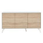 Μπουφές Billie pakoworld sonoma-γκρι 149x40x77εκ Μπουφές Billie pakoworld sonoma-γκρι 149x40x77εκ