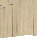 Μπουφές Kinley pakoworld sonoma 210x40x82εκ Μπουφές Kinley pakoworld sonoma 210x40x82εκ