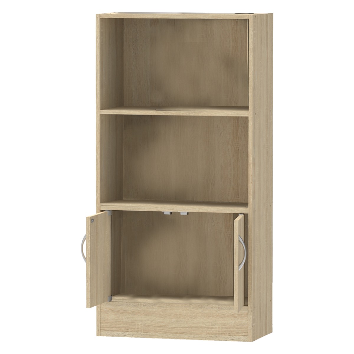 Βιβλιοθήκη Negan pakoworld sonoma μελαμίνης 60x30x120εκ Βιβλιοθήκη Negan pakoworld sonoma μελαμίνης 60x30x120εκ