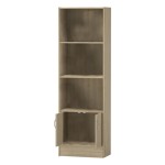 Βιβλιοθήκη Negan pakoworld sonoma μελαμίνης 57x33x180εκ Βιβλιοθήκη Negan pakoworld sonoma μελαμίνης 57x33x180εκ