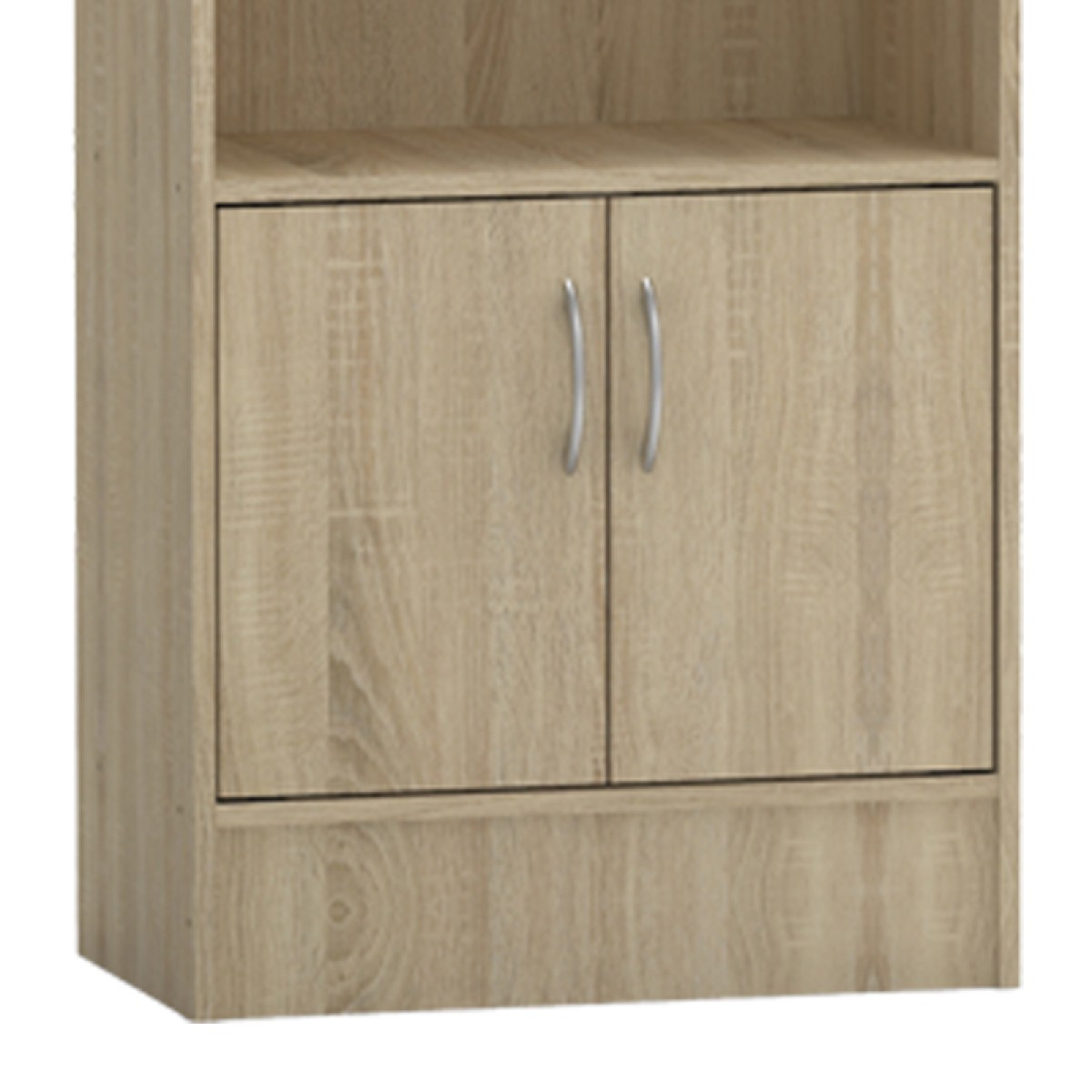 Βιβλιοθήκη Negan pakoworld sonoma μελαμίνης 57x33x180εκ Βιβλιοθήκη Negan pakoworld sonoma μελαμίνης 57x33x180εκ