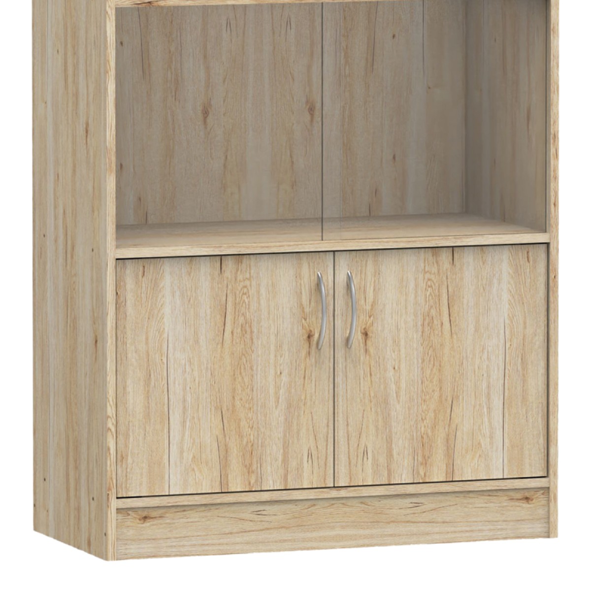 Βιβλιοθήκη Burcy pakoworld oak 80x40x177εκ Βιβλιοθήκη Burcy pakoworld oak 80x40x177εκ