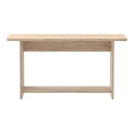 Τραπέζι Kumba pakoworld σε oak απόχρωση 80x40x42εκ Τραπέζι Kumba pakoworld σε oak απόχρωση 80x40x42εκ