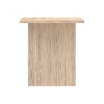 Τραπέζι Kumba pakoworld σε oak απόχρωση 80x40x42εκ Τραπέζι Kumba pakoworld σε oak απόχρωση 80x40x42εκ