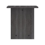 Τραπέζι Kumba pakoworld σε ανθρακί-wenge απόχρωση 80x40x42εκ Τραπέζι Kumba pakoworld σε ανθρακί-wenge απόχρωση 80x40x42εκ