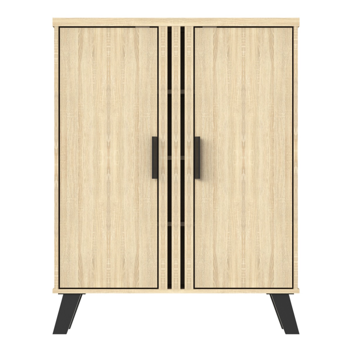 Παπουτσοθήκη-ντουλάπι Shoby pakoworld sonoma 70.5x30x91εκ