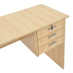 Γραφείο εργασίας-συρταριέρα Sophia pakoworld φυσικό 116x57x72εκ Γραφείο εργασίας-συρταριέρα Sophia pakoworld φυσικό 116x57x72εκ