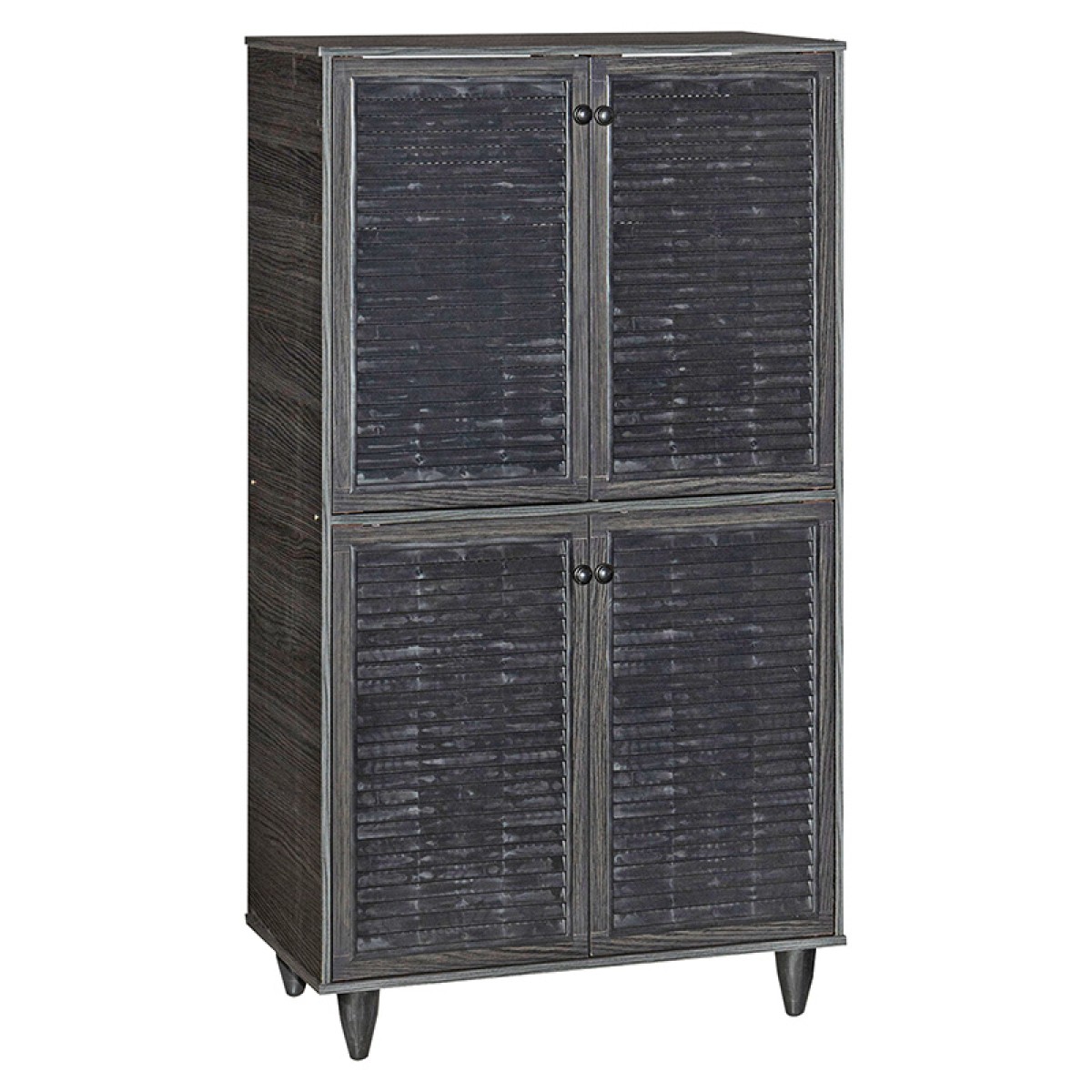 Παπουτσοθήκη-ντουλάπι Ronan pakoworld χρώμα wenge 70.5x35x122εκ Παπουτσοθήκη-ντουλάπι Ronan pakoworld χρώμα wenge 70.5x35x122εκ