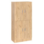Παπουτσοθήκη-ντουλάπι Felicity pakoworld χρώμα φυσικό mo 60x32x127εκ Παπουτσοθήκη-ντουλάπι Felicity pakoworld χρώμα φυσικό mo 60x32x127εκ