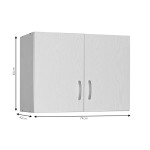 Πατάρι ντουλάπας Zelia pakoworld δίφυλλο wenge eo 79x42x60εκ Πατάρι ντουλάπας Zelia pakoworld δίφυλλο wenge eo 79x42x60εκ
