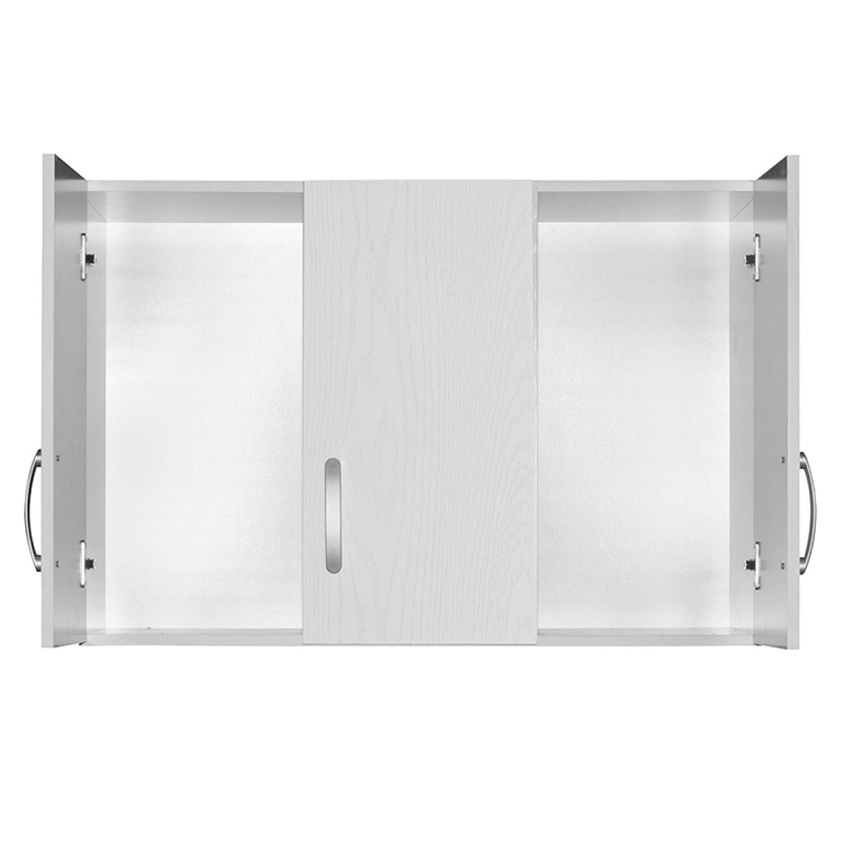 Πατάρι ντουλάπας Zelia pakoworld τρίφυλλο λευκό 90x42x60εκ Πατάρι ντουλάπας Zelia pakoworld τρίφυλλο λευκό 90x42x60εκ