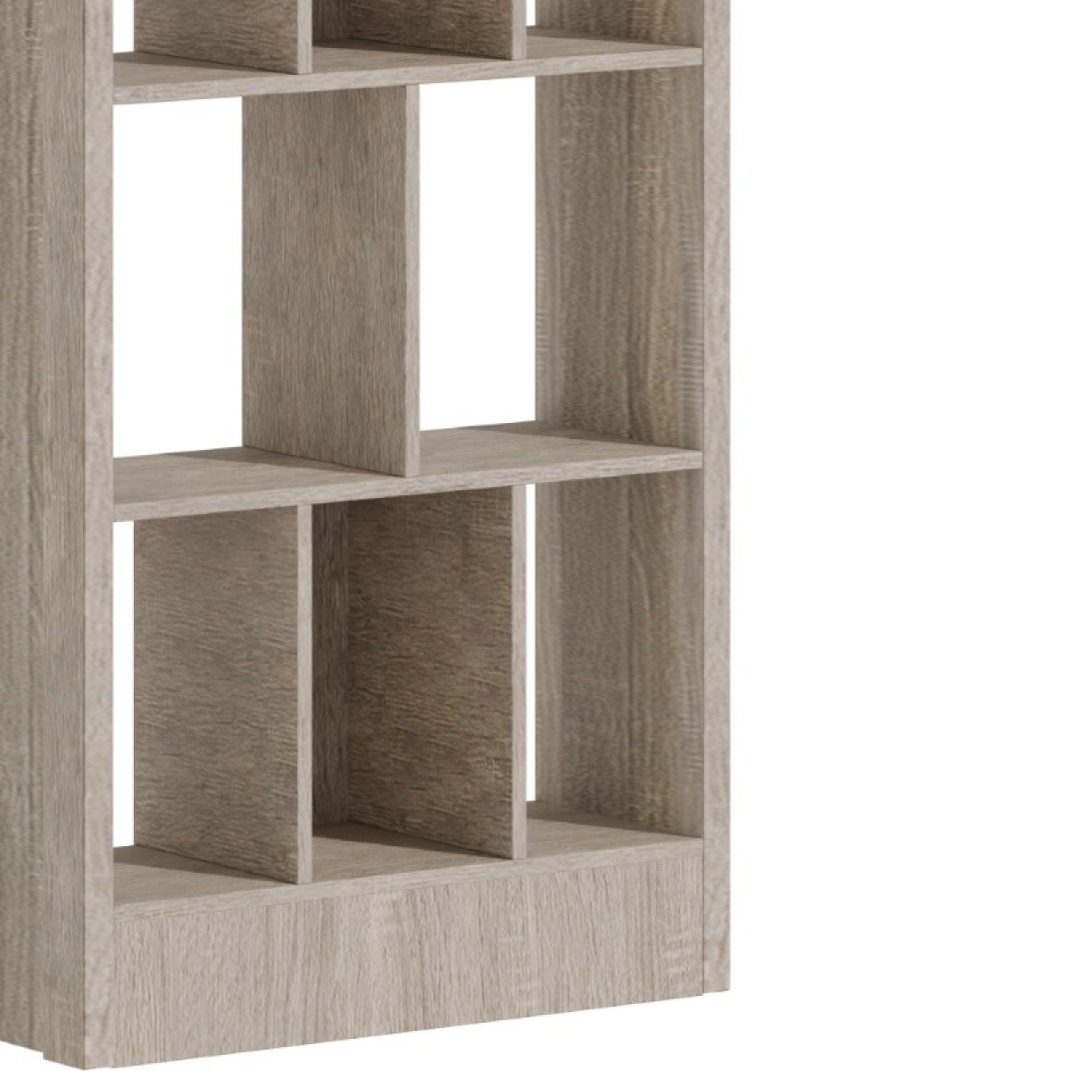 Βιβλιοθήκη Dividre pakoworld sonoma oak μελαμίνης 80x30x181εκ Βιβλιοθήκη Dividre pakoworld sonoma oak μελαμίνης 80x30x181εκ