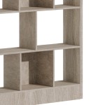 Βιβλιοθήκη Dividre pakoworld sonoma oak μελαμίνης 120x30x181εκ Βιβλιοθήκη Dividre pakoworld sonoma oak μελαμίνης 120x30x181εκ