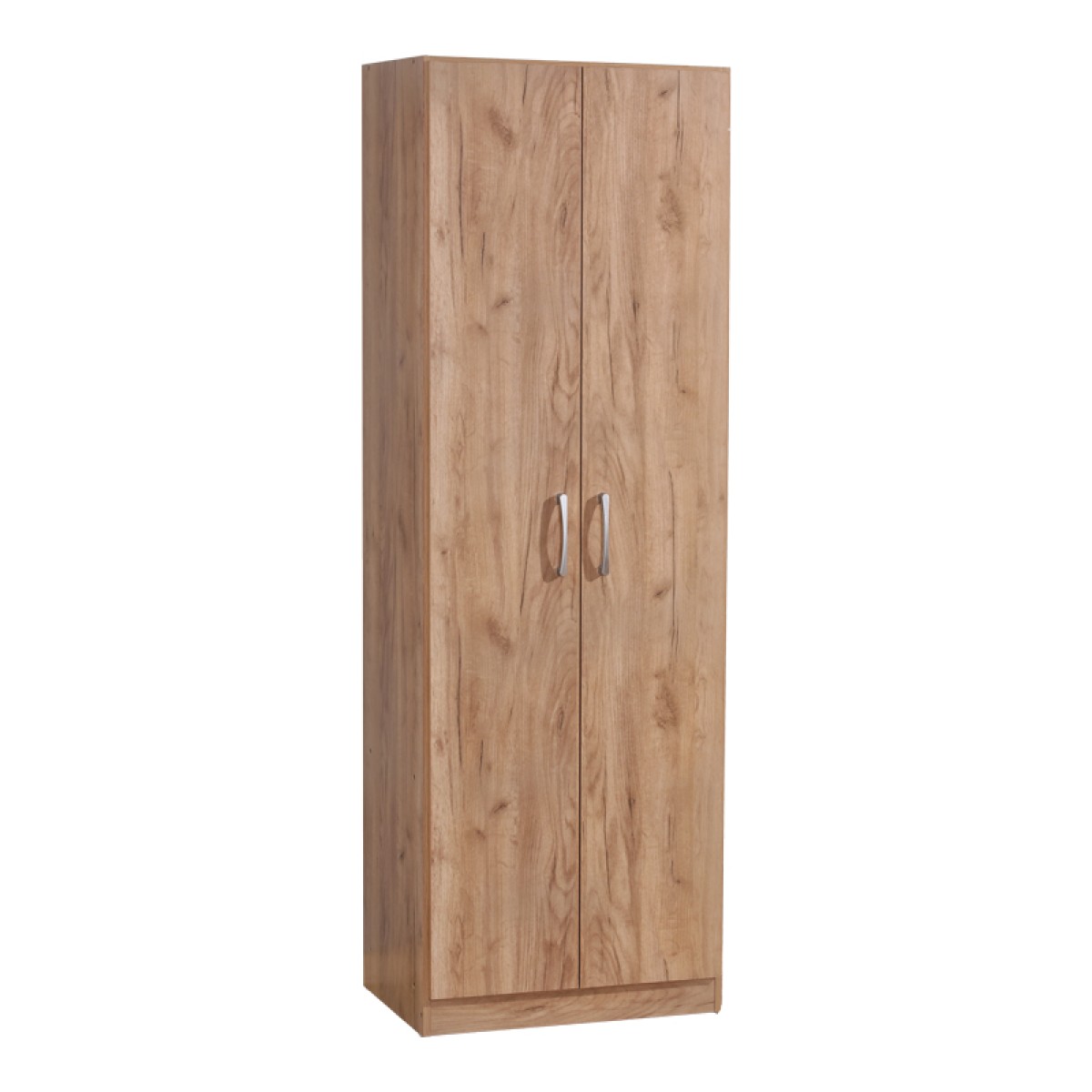 Ντουλάπα Jonar pakoworld δίφυλλη oak μελαμίνης 60x42x180εκ Ντουλάπα Jonar pakoworld δίφυλλη oak μελαμίνης 60x42x180εκ