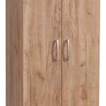 Ντουλάπα Jonar pakoworld δίφυλλη oak μελαμίνης 60x42x180εκ Ντουλάπα Jonar pakoworld δίφυλλη oak μελαμίνης 60x42x180εκ