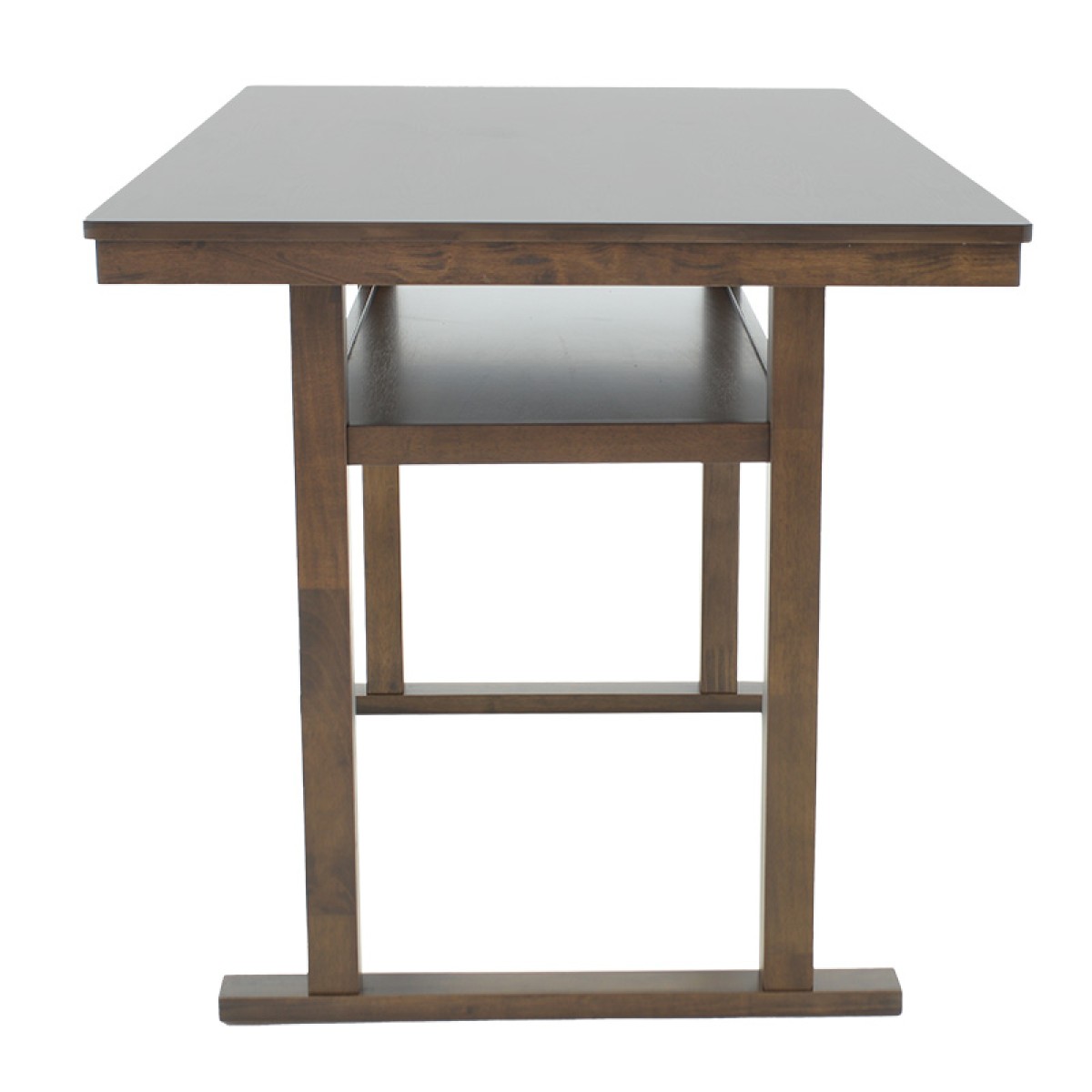 Τραπέζι μπαρ Tenor pakoworld φυσικό ξύλο rubberwood-ΜDF καρυδί 150x90x91.5εκ Τραπέζι μπαρ Tenor pakoworld φυσικό ξύλο rubberwood-ΜDF καρυδί 150x90x91.5εκ