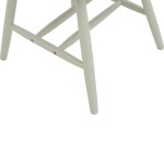 Καρέκλα Larus pakoworld φυσικό ξύλo rubberwood ανθρακί-λευκό 50x49x90εκ. Καρέκλα Larus pakoworld φυσικό ξύλo rubberwood ανθρακί-λευκό 50x49x90εκ.
