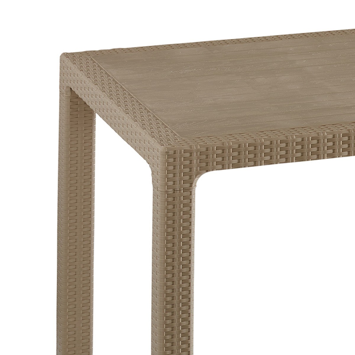 Τραπέζι Explore pakoworld με UV protection PP cappucino 150x90x73.5εκ Τραπέζι Explore pakoworld με UV protection PP cappucino 150x90x73.5εκ