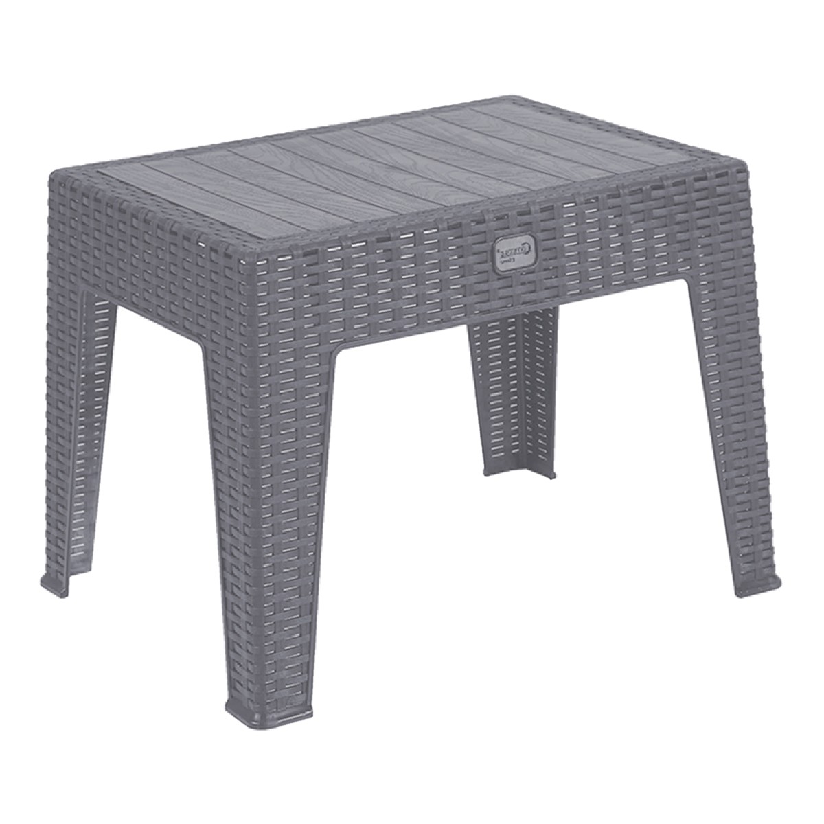 Τραπέζι Cosmic pakoworld PP ανθρακί 55x40x43.5εκ Τραπέζι Cosmic pakoworld PP ανθρακί 55x40x43.5εκ
