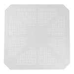 Τραπέζι Icon pakoworld PP σε λευκή απόχρωση 80x80x74.5εκ Τραπέζι Icon pakoworld PP σε λευκή απόχρωση 80x80x74.5εκ