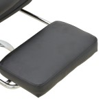 Καρέκλα γραφείου διευθυντή με υποπόδιο Zanci pakoworld pu μαυρο 70x66x112-120εκ