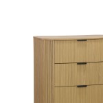Συρταριέρα Scandi pakoworld με 4 συρτάρια φυσικό 79x46x115εκ Συρταριέρα Scandi pakoworld με 4 συρτάρια φυσικό 79x46x115εκ