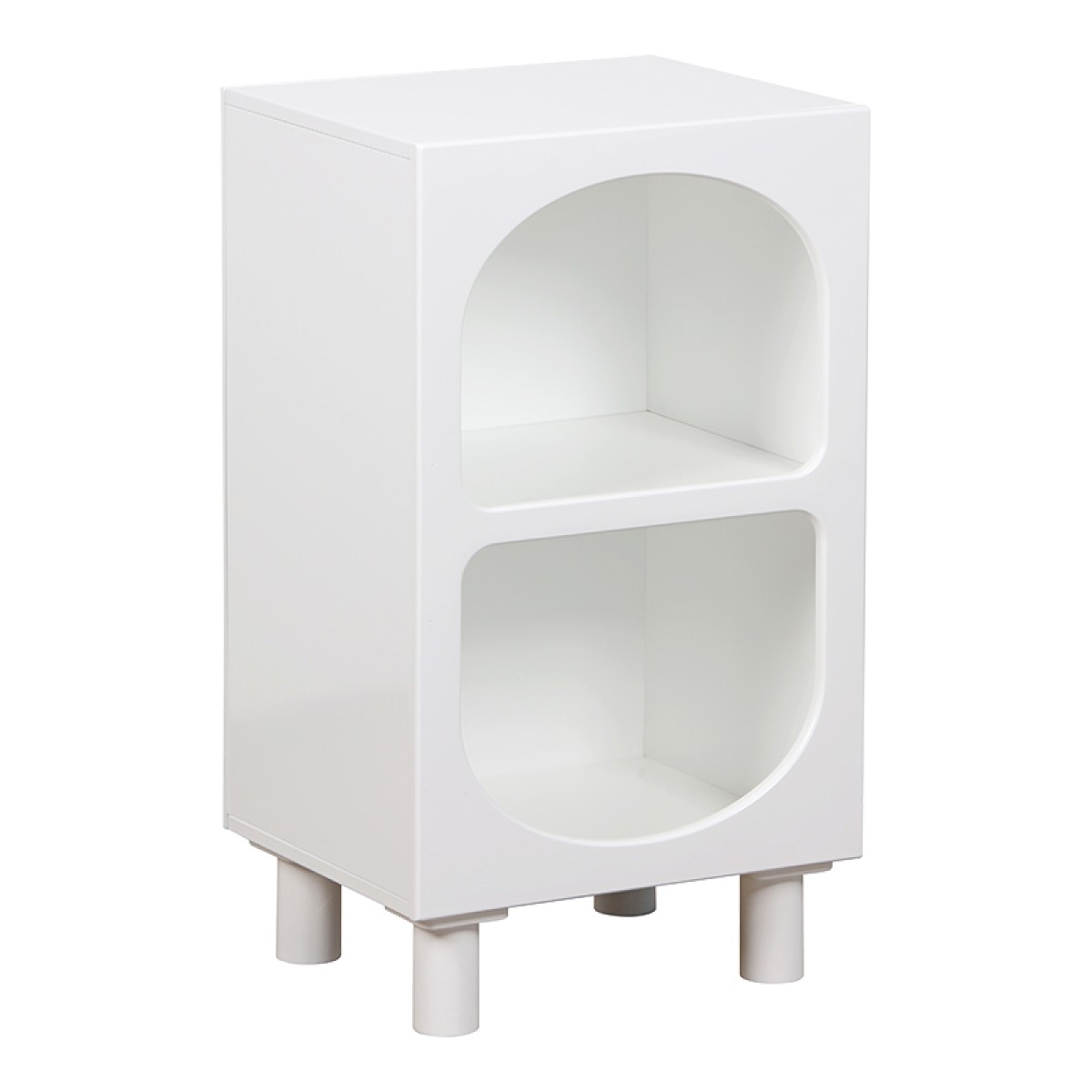 Κομοδίνο Emersi pakoworld MDF σε λευκή απόχρωση 40x32x70εκ Κομοδίνο Emersi pakoworld MDF σε λευκή απόχρωση 40x32x70εκ