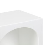 Κομοδίνο Emersi pakoworld MDF σε λευκή απόχρωση 40x32x70εκ Κομοδίνο Emersi pakoworld MDF σε λευκή απόχρωση 40x32x70εκ