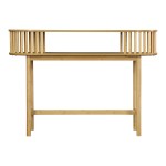 Κονσόλα Nodial pakoworld MDF/Bamboo σε φυσική απόχρωση 120x39x85εκ Κονσόλα Nodial pakoworld MDF/Bamboo σε φυσική απόχρωση 120x39x85εκ