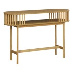 Κονσόλα Nodial pakoworld MDF/Bamboo σε φυσική απόχρωση 120x39x85εκ Κονσόλα Nodial pakoworld MDF/Bamboo σε φυσική απόχρωση 120x39x85εκ