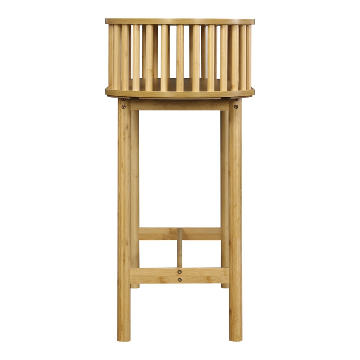 Κονσόλα Nodial pakoworld MDF/Bamboo σε φυσική απόχρωση 120x39x85εκ Κονσόλα Nodial pakoworld MDF/Bamboo σε φυσική απόχρωση 120x39x85εκ
