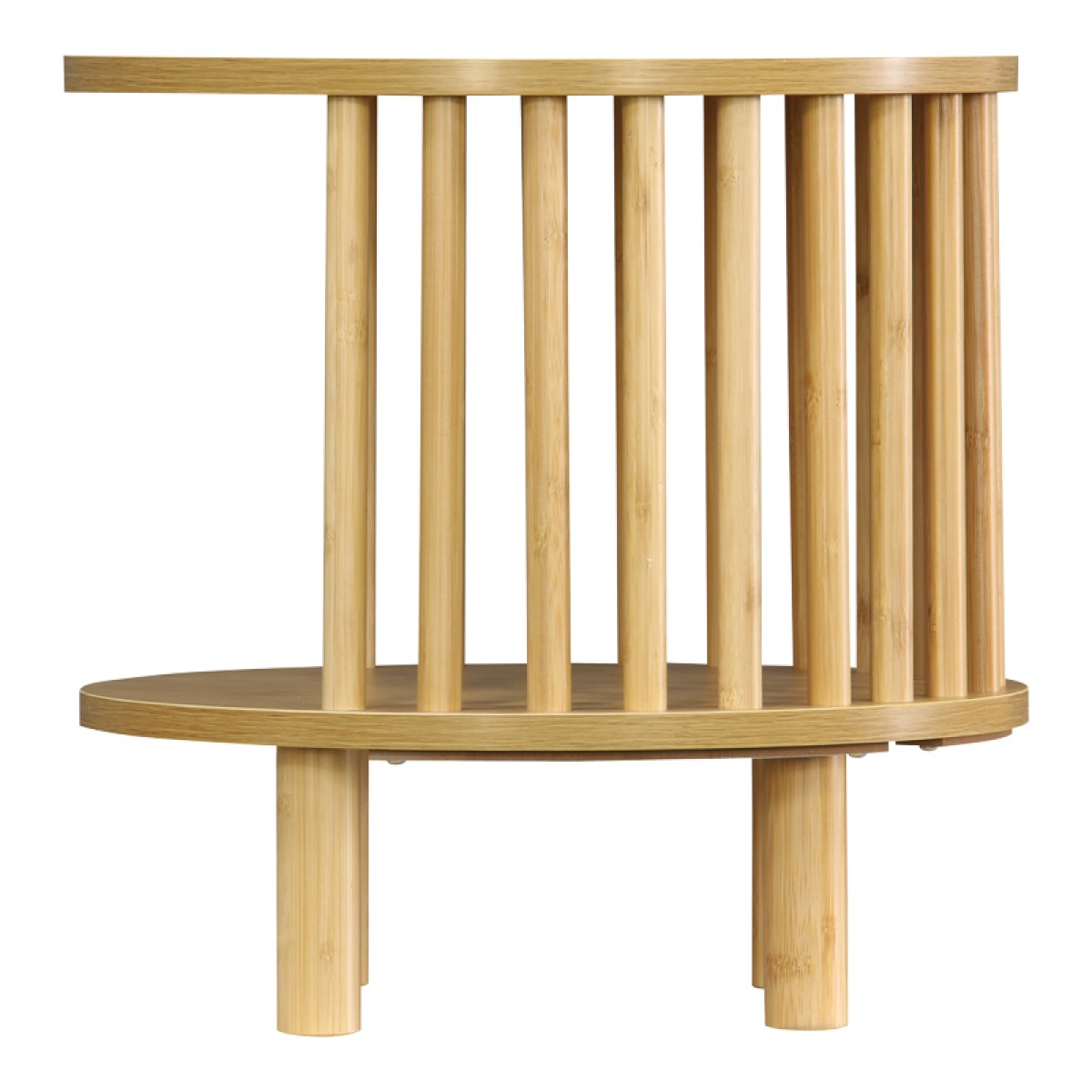 Κομοδίνο Nodial pakoworld MDF/Bamboo σε φυσική απόχρωση Φ40x40εκ Κομοδίνο Nodial pakoworld MDF/Bamboo σε φυσική απόχρωση Φ40x40εκ