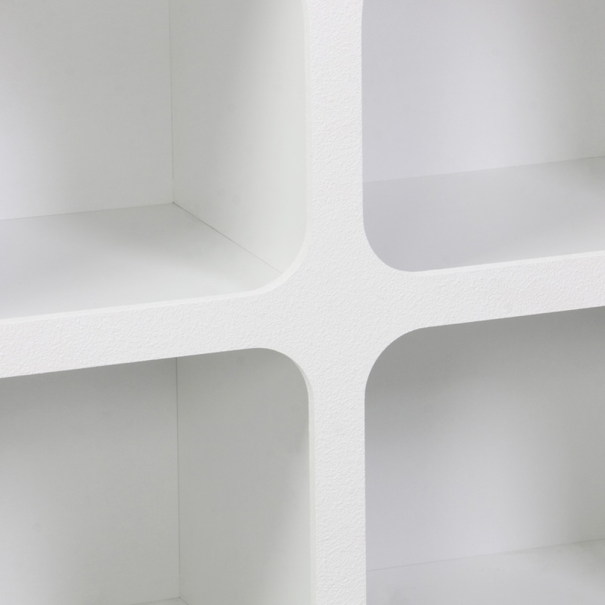 Μπουφές Emersi pakoworld με ράφια mdf σε λευκή απόχρωση 120x35x76εκ