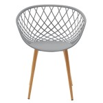 Πολυθρόνα Ezra pakoworld γκρι pp-πόδι φυσικό μέταλλο 62x42x82εκ Πολυθρόνα Ezra pakoworld γκρι pp-πόδι φυσικό μέταλλο 62x42x82εκ